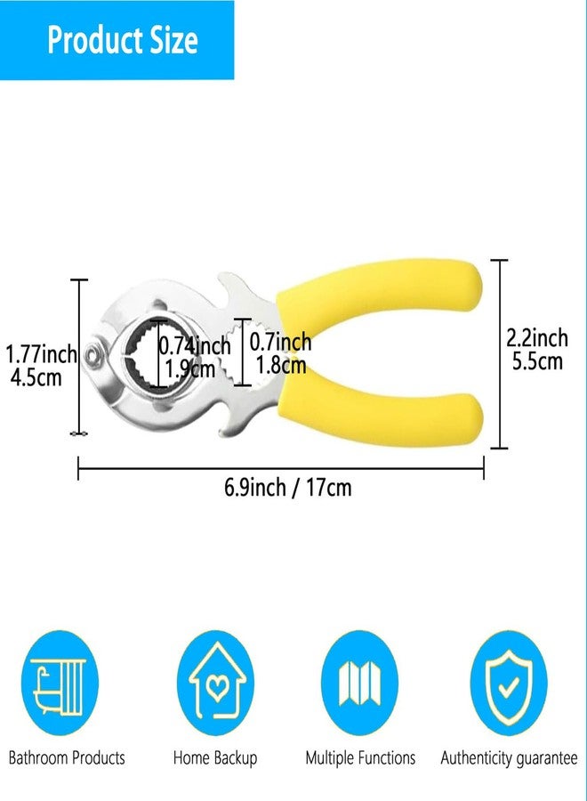 YUISI Faucet Wrench for Tap, Bathroom Plumbing Repair Tool, Strong Bite Universal Tap Spanne for Kitchen and Bathroom, Easy To Use - Image 5